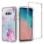 Samsung Galaxy S10e Clear Bumper TPU Rose Flowers Case