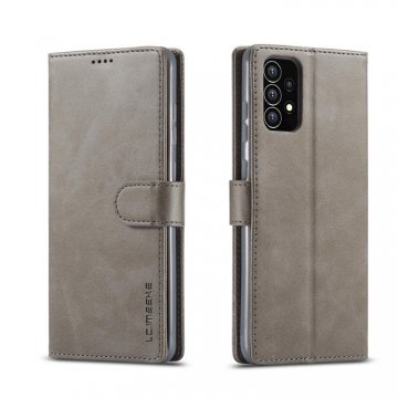 LC.IMEEKE Samsung Galaxy A53 5G Wallet Magnetic Case Gray