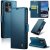CaseMe OPPO Reno13 Pro Wallet RFID Blocking Magnetic Buckle Case Blue