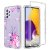 Samsung Galaxy A72 Clear Bumper TPU Rose Flowers Case