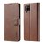 LC.IMEEKE Samsung Galaxy A42 5G Wallet Magnetic Stand Case Coffee