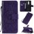 OnePlus 8 Embossed Sunflower Wallet Stand Case Purple