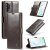 CaseMe Samsung Galaxy Note 10 Plus Wallet Magnetic Flip Case Brown
