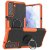 Samsung Galaxy S21 FE Hybrid Rugged Ring Kickstand Case Orange