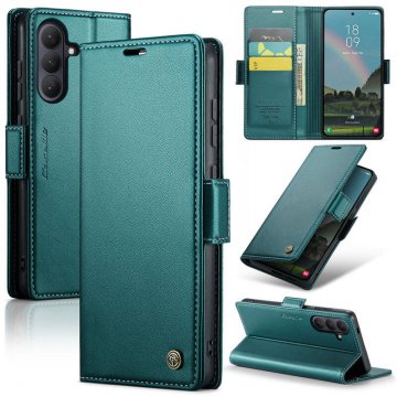 CaseMe Samsung Galaxy S26 Plus Wallet RFID Blocking Magnetic Buckle Case Green
