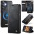 CaseMe Samsung Galaxy S26 Ultra 2-in-1 Magnetic Wallet Case – Wireless Charging & RFID Blocking Black