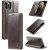 CaseMe iPhone 11 Pro Max Wallet Magnetic Flip Stand Case Brown