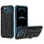 iPhone 12 Pro Card Slot Kickstand Shockproof Case Blue