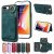 For iPhone 7 Plus/8 Plus Card Holder Ring Kickstand Case Green