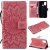 OnePlus Nord N100 Embossed Sunflower Wallet Magnetic Stand Case Pink