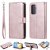 Huawei P40 Wallet Detachable 2 in 1 Stand Case Rose Gold