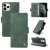 YIKATU iPhone 11 Pro Skin-touch Wallet Kickstand Case Green