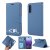 Huawei P20 Pro Cat Pattern Wallet Magnetic Stand Case Blue