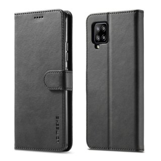 LC.IMEEKE Samsung Galaxy A42 5G Wallet Magnetic Stand Case Black