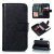 iPhone 6/6s Wallet 9 Card Slots Stand Crazy Horse Leather Case Black