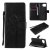 Motorola Moto G 5G Plus Embossed Tree Cat Butterfly Wallet Stand Case Black