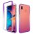 Samsung Galaxy A20/A30 Shockproof Clear Gradient Cover Purple