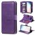 Samsung Galaxy S10 Plus Multi-function 10 Card Slots Wallet Case Violet