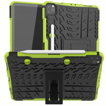 Hybrid Rugged iPad Pro 11 inch 2020 Kickstand Shockproof Case Green