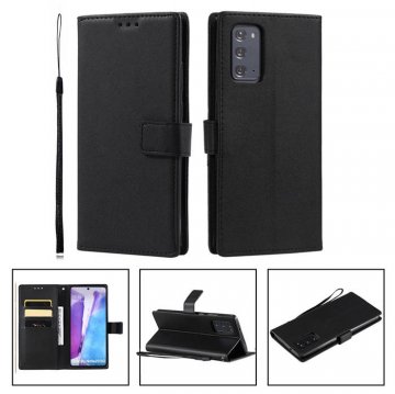 Samsung Galaxy Note 20 Wallet Kickstand Magnetic Case Black