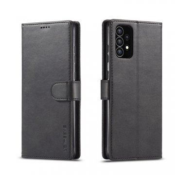 LC.IMEEKE Samsung Galaxy A53 5G Wallet Magnetic Case Black