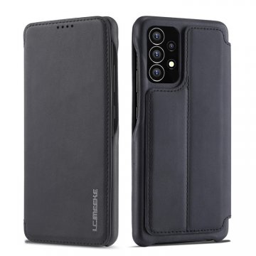LC.IMEEKE Samsung Galaxy A53 5G Card Slot Magnetic Case Black