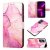 Marble Pattern OnePlus Nord N20 5G Wallet Stand Case Purple Gold