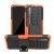 Xiaomi Mi 10/Mi 10 Pro Hybrid Rugged PC + TPU Kickstand Case Orange