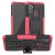 OnePlus Nord N100 Hybrid Rugged PC + TPU Kickstand Case Rose