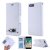 iPhone 7 Plus/8 Plus Cat Pattern Wallet Magnetic Stand Case White