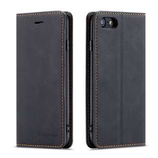 Forwenw iPhone 7/8/SE 2020 Wallet Kickstand Magnetic Case Black