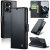 CaseMe OPPO Reno13 F 4G/5G Wallet RFID Blocking Magnetic Buckle Case Black
