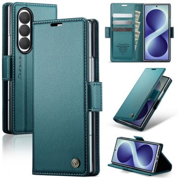 CaseMe Samsung Galaxy Z Fold8 Ultra RFID Wallet Case with Magnetic Buckle & Wireless Charging Green