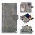 Samsung Galaxy A60 Wallet 9 Card Slots Stand Case Gray