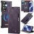 CaseMe Samsung Galaxy Z Fold8 Ultra 2-in-1 Magnetic Wallet Case – Wireless Charging & RFID Blocking Purple