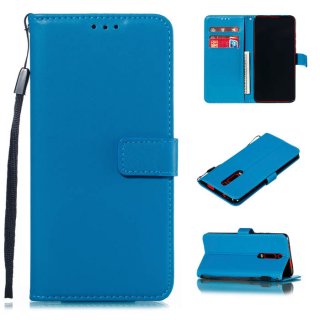 Xiaomi Redmi K20 Wallet Kickstand Magnetic PU Leather Case Sky Blue