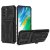 Samsung Galaxy S21 Card Slot Kickstand Shockproof Case Black