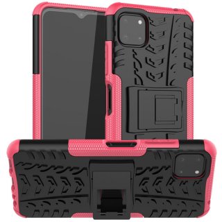 Samsung Galaxy A22 5G Hybrid Rugged Kickstand Case Rose