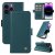 YIKATU Wallet Magnetic Flip Stand Leather Phone Case Green