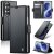 CaseMe Samsung Galaxy Z Fold8 Ultra RFID Wallet Case with Magnetic Buckle & Wireless Charging Black