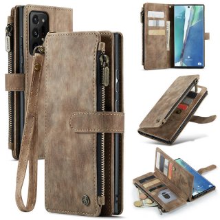 CaseMe Samsung Galaxy Note 20 Ultra Wallet Kickstand Case Coffee