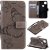 Google Pixel 4A 4G Embossed Butterfly Wallet Magnetic Stand Case Gray
