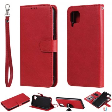 Huawei P40 Lite Wallet Detachable 2 in 1 Stand Case Red