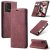 CaseMe Samsung Galaxy A73 5G Wallet Magnetic Case Red