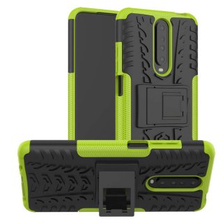 Xiaomi Redmi K30 Hybrid Rugged PC + TPU Kickstand Case Green