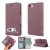 iPhone 7/8 Cat Pattern Wallet Magnetic Stand Leather Case Brown