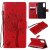 Samsung Galaxy S20 FE Embossed Tree Cat Butterfly Wallet Stand Case Red