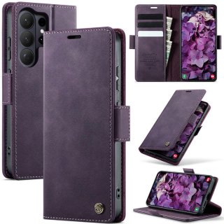 CaseMe Samsung Galaxy S26 Ultra Magnetic Wallet Case with RFID Blocking Purple