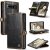 CaseMe Google Pixel Fold Wallet Magnetic Luxury Leather Case Coffee