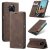 CaseMe Xiaomi Mi 10T Lite Wallet Kickstand Magnetic Flip Case Coffee